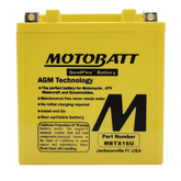 Battery Mbtx16u Sealed Factory Activated